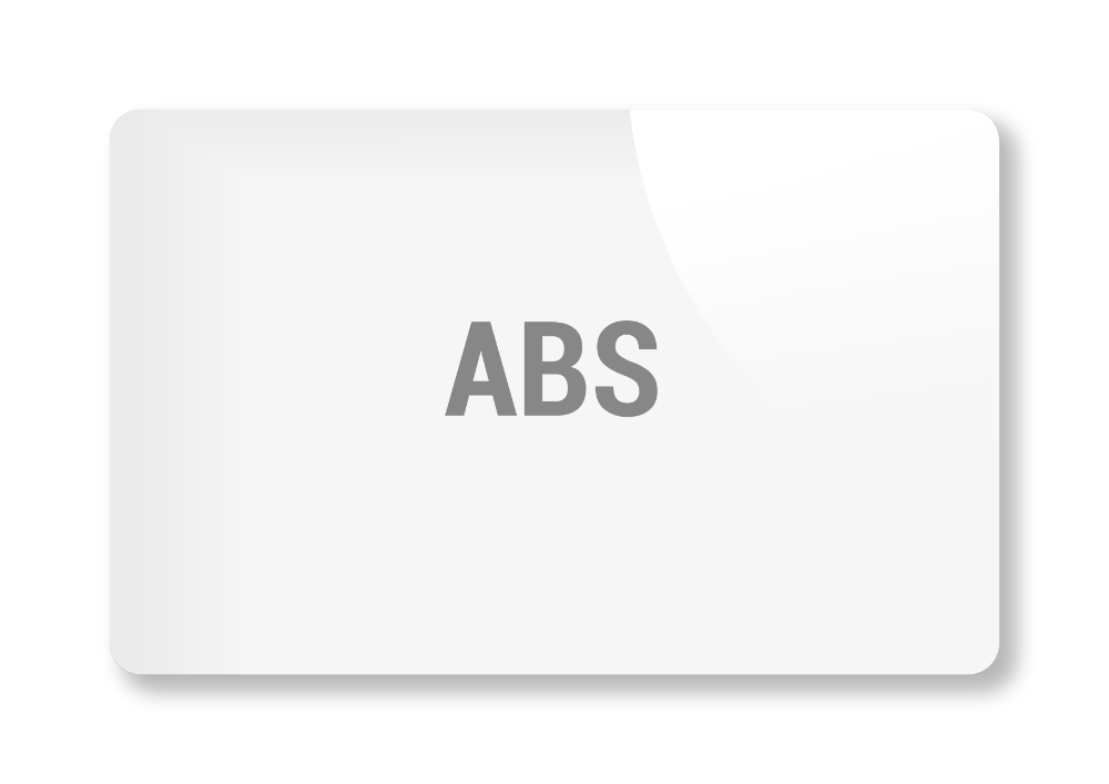 Card personalizzabile ABS, grande resistenza agli urti