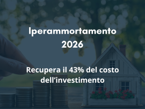 Iperammortamento 2026 – abbatti il costo dell’investimento del 43,2%